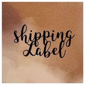shipping label
